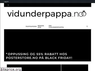 vidunderpappa.no