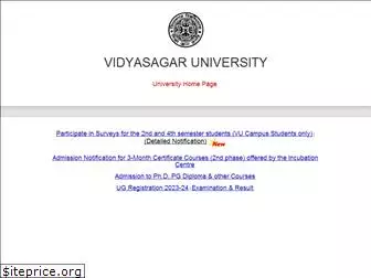 vidyasagar.ac.in