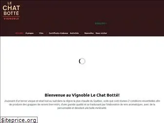 vignoblelechatbotte.com