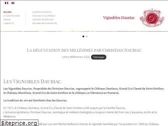 vignobles-dauriac.com