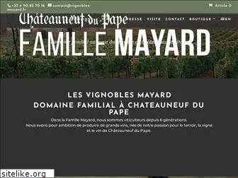 vignobles-mayard.fr