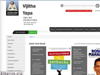 vijithayapabookshop.com