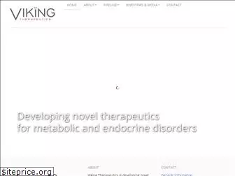 vikingtherapeutics.com