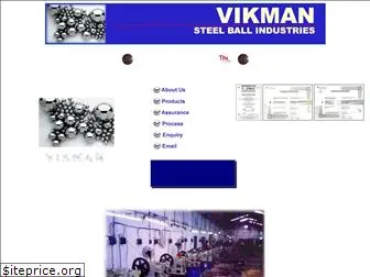 vikmansteelball.com