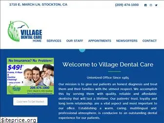 villagedentalcarestockton.com