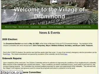 villageofdrummond.com