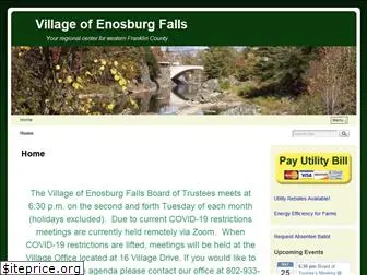 villageofenosburgfalls.org