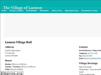 villageoflannon.com