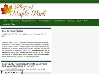 villageofmaplepark.org