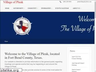 villageofpleak.com