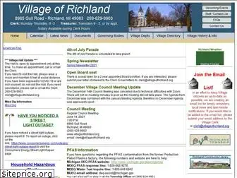 villageofrichland.org