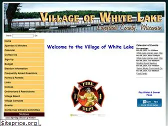 villageofwhitelake.com