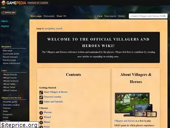 villagersandheroes.gamepedia.com