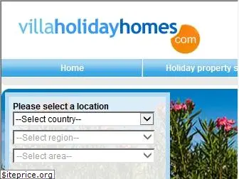 villaholidayhomes.com