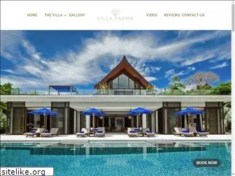 villapadmaphuket.com