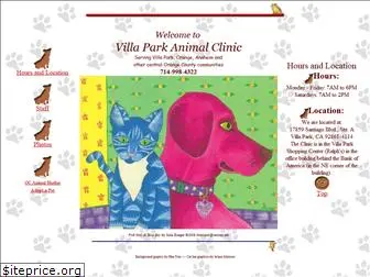 villaparkanimalclinic.com