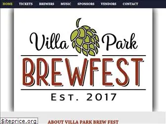 villaparkbrewfest.com