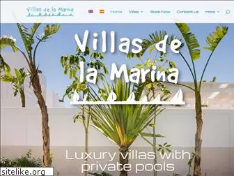 villasdelamarina.com