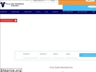 villasideresidence.com