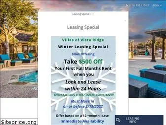 villasofvistaridgeapts.com