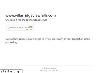 villasridgeviewfalls.com