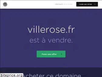 villerose.fr