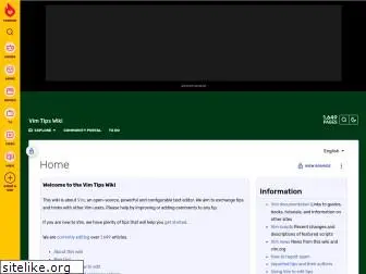vim.wikia.com