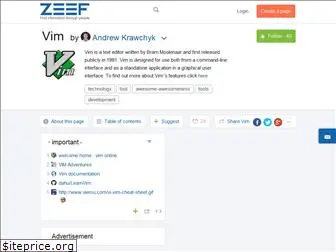 vim.zeef.com