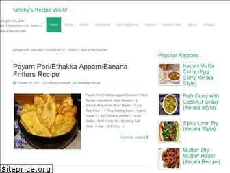 vimmysrecipeworld.com