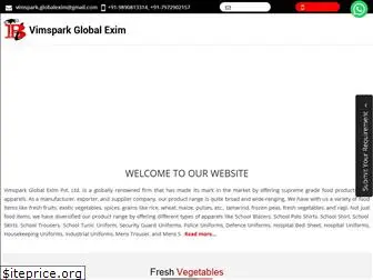 vimsparkglobalexim.com