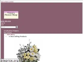 vincesflowershop.com