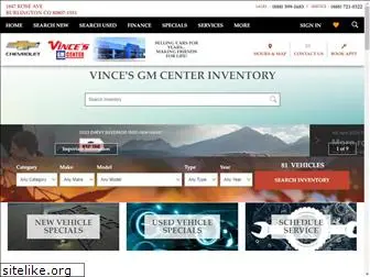 vincesgmcenter.com