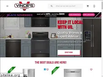 vincestvandappliances.com