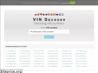 vindecoder.pl