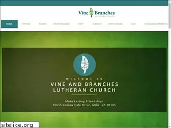 vineandbranches.com