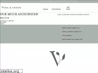 vineandspoon.com