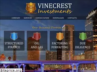 vinecrestinvestments.com