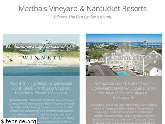 vineyardnantucketresorts.com