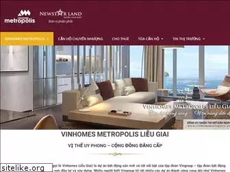 vinhomemetropolis.vn