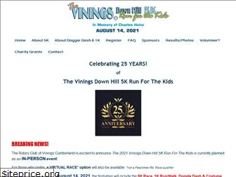 viningsdownhill5k.com