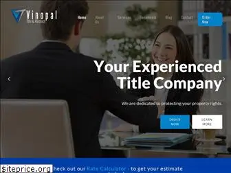 vinopaltitle.com