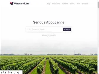 vinorandum.com