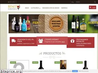 vinotecabenito.com