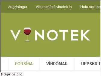 vinotek.is