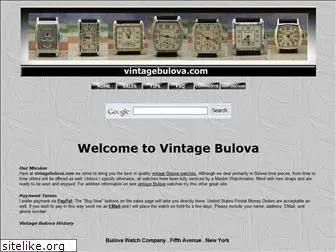 vintagebulova.com