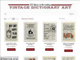 vintagedictionaryart.com