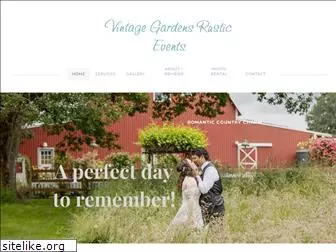 vintagegardensrusticevents.com