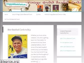 vintagegradedbaseballcards.com