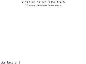 vintageinternetpatents.com