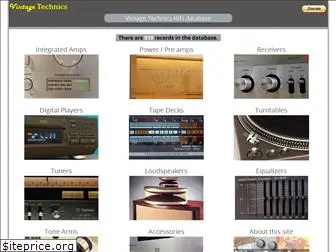 vintagetechnics.audio